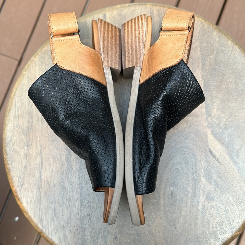 Spring Step Leather Sandals Size 39 EUC
